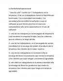 La factibilidad operacional.