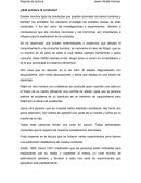 ¿Que produce la conducta?