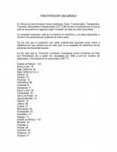 La sociedad mexicana, esta en la posición al machismo y no estan dispuestas a convivir con personas que prefieran al mismo sexo.