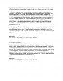 Indefensión y expectativas de incontrolabilidad: su hipótesis se basa en la idea de que los organismos pueden percibir la contingencia entre su conducta y la entrega de un reforzador