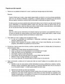 Resuma con sus palabras la historia de “La vaca” y escriba qué mensaje extrajo de dicha historia.