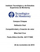 Tema- Instituto Tecnológico y de Estudios Superiores de Monterrey.