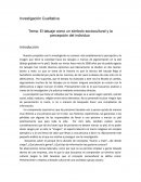 El tatuaje como un símbolo sociocultural y la percepción del individuo.