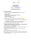 VISA PARA ESTUDIANTES. INFORME DE LA EMBAJADA DE MÉXICO