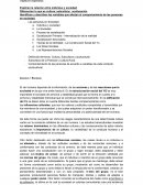 Relación entre el Comportamiento de las personas y el Contexto Sociocultural.