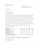 Coyuntura Economica Canada y EEUU