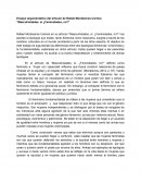 Ensayo argumentativo del artículo de Rafael Montesinos Carrera “Masculinidades, sí ¿Feminidades, no?”