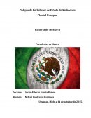 Presidentes de mexico.