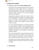 Historia de la empresa “DE LA FUENTE INMOBILIARA EIRL”