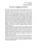 NO LOGO: EL PODER DE LAS MARCAS