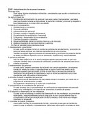 PO07- Administración de recursos humanos.
