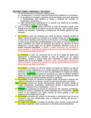 CRITERIOS SOBRE COMISIONES Y RECARGOS