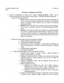 Investigación epidemiologica.