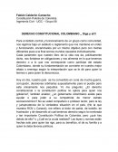 Derecho constitucional por Fabian Calderón