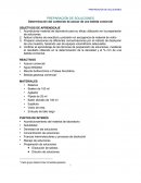 PREPARACIÓN DE SOLUCIONES Determinación del contenido de azúcar de una bebida comercial