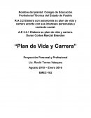 Proyección Personal y Profesional