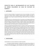 PROYECTO PARA EL MEJORAMIENTO DE LOS TALLERES DE DANZA FOLCLÓRICA DE CASA DE CULTURA DE MORELIA.