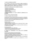 ¿Qué son sociedades mercantiles?