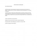 Tema: Investigación de operaciones.