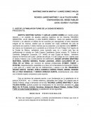 Escrito inicial de demanda.