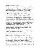 Capítulo 1 FUNCIONES Y MEDIA
