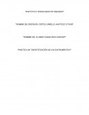 PARCTICA #2 “IDENTIFICACIÓN DE LOS INSTRUMENTOS”