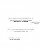 Motivación para la construcción de comité de salud