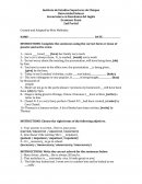 Examen gramatica inglesa.