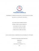 TRANSPORTE Y COMERCIALIZACION DE LA LECHE DURANTE LOS AÑOS 2012-2014 EN LA CIUDAD DE CARTAGENA