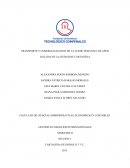 TRANSPORTE Y COMERCIALIZACION DE LA LECHE DURANTE LOS AÑOS 2012-2014 EN LA CIUDAD DE CARTAGENA