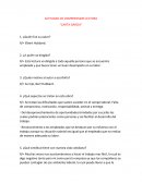 Actividad de comprension lectora “Carta a Garcia”