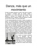 Ensayo: Danza, más que un movimiento