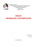 Información y documentacion.