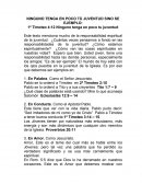 Ninguno tenga en poco tu juventud