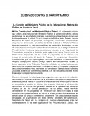 EL ESTADO CONTRA EL NARCOTRAFICO