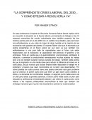 LA SORPRENDERTE CRISIS LABORAL DEL 2030... Y COMO EMPEZAR A RESOLVERLA YA