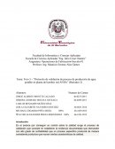 Protocolo de validación de proceso de producción de agua potable en planta de bombeo red ANDA.