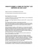 OBRA DE TEATRO "LOS EMPEÑOS DE UNA CASA"