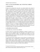 LA EVOLUCIÓN HISTÓRICA DEL CONCEPTO DE MÍMESIS