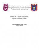 Ley de Charles-Gay Lussac