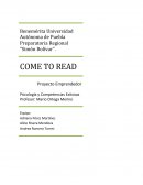COME TO READ - Proyecto Emprendedor