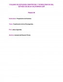 Tipos de eventos. CUESTIONARIO