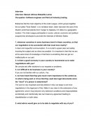 ENTREVISTA PAISES ARABES E ISLAMICOS.