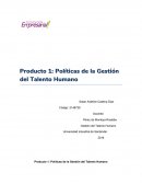 Políticas de la Gestión del Talento Humano