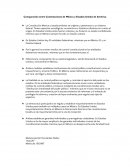 Comparacion entre Constituciones Mexicanas y Estadounidenses
