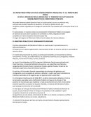 EL MINISTERIO PÚBLICO EN EL ORDENAMIENTO MEXICANO