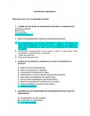 Cuestionario capacitación