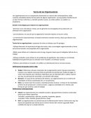 RRHH Teoria de las Organizaciones