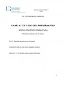 INFECCIONES DE TRANSMICION SEXUAL (ITS) Y USO DEL PRESERVATIVO