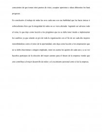 Ensayo del libro un pavo real en el mundo de los pinguinos. Página 5